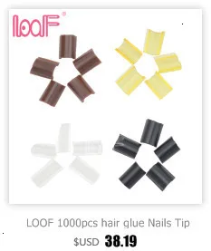 LOOF JR618 плоская пластина горячего слияния тепловой соединитель предварительно скрепленные волосы для наращивания утюжок горячего слияния палочка разъем для волос Наборы инструментов