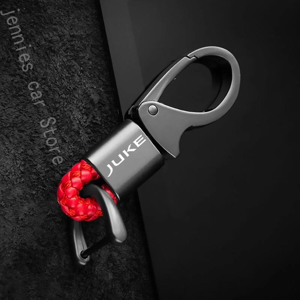 

For Nissan Juke altima Leaf navara Pulsar Sylphy TIDA Micra Murano Sentra NOTE Car accessories Key Keyring Metal Car Leather Key