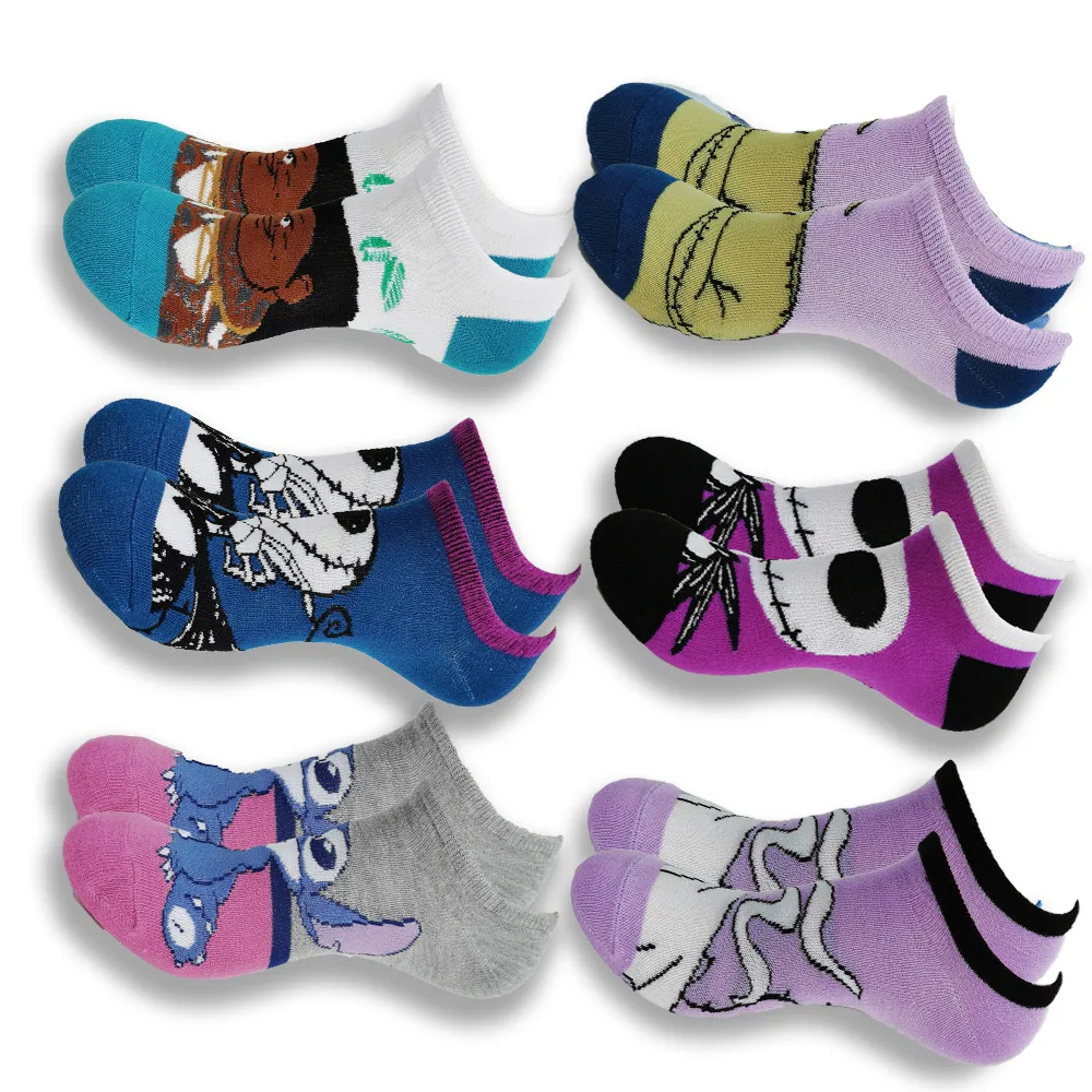 

2021 Socks Men's Latest Design Boat Socks Short Summer Socks Quality Business Cartoon and Animation Colorful Mens C