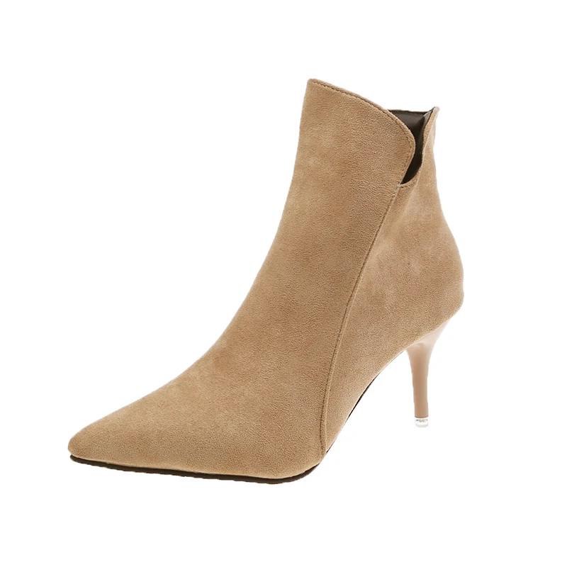 Туфли-лодочки женские на высоком каблуке-шпильке с острым носком | Обувь