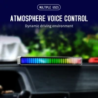 niscarda car led strip music sound control rhythm light bar rgb atmosphere lights tube usb energy saving ambient lamp