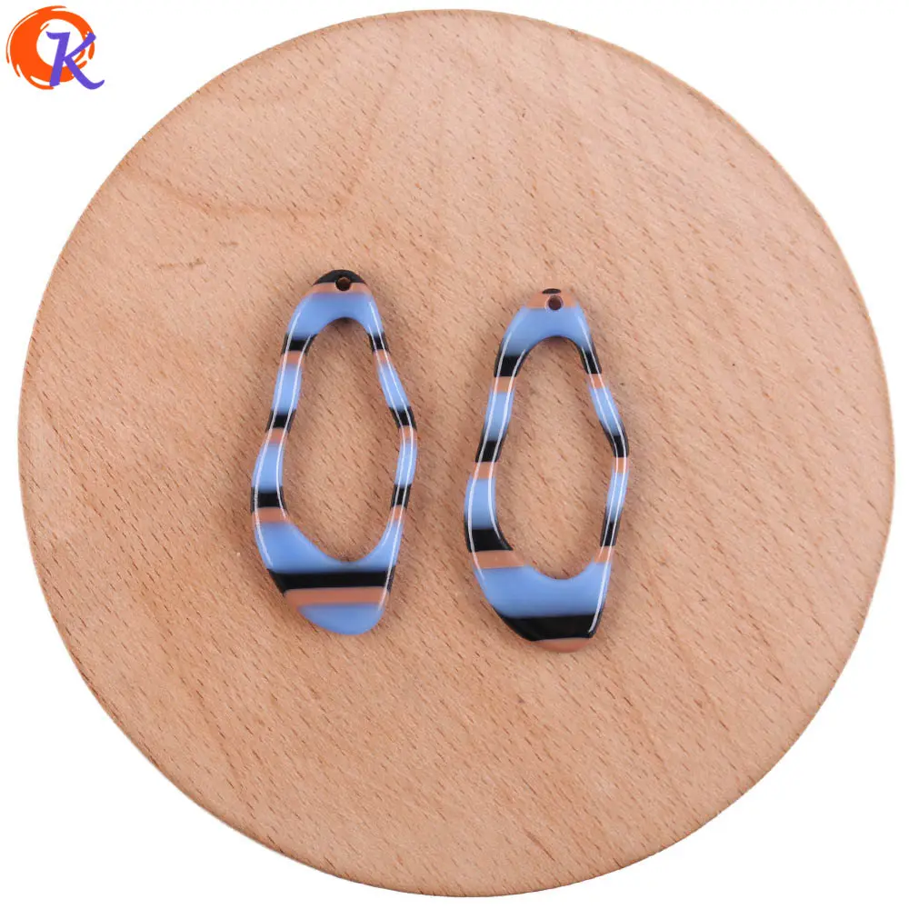 

Cordial Design 50Pcs 19*40MM Jewelry Accessories/Earring Making/DIY/Irregular Shape/Acetic Acid Bead/Hand Made/Earring Findings