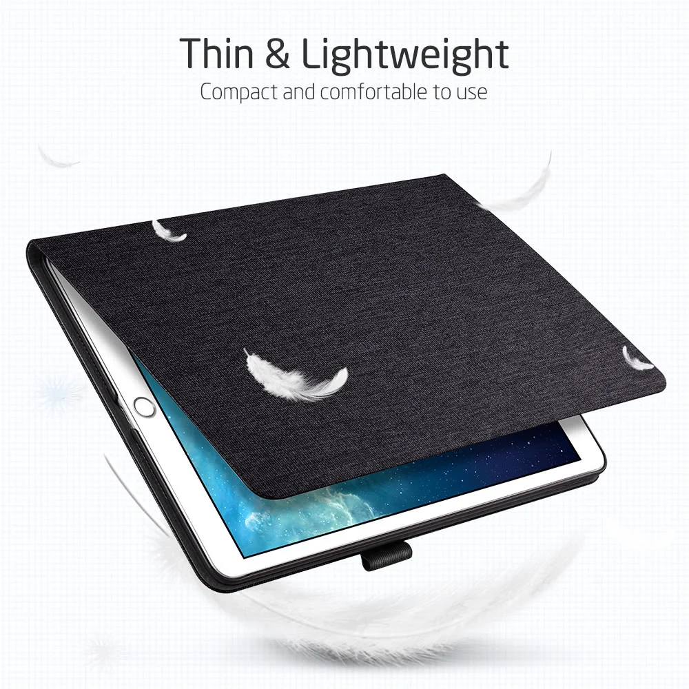 ESR чехол для iPad, Одноместный открытый тип, многоугольная подставка для обзора с карандашом, держатель для 10," дюймового iPad(7-го поколения