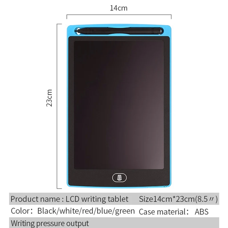 8 5 ''цифровой ЖК дисплей записи планшетный компьютер для детей Подарки Толстая