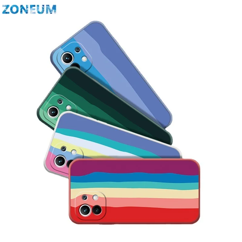 ZONEUM для iPhone 7 6s 8 plus Оригинальный чехол Роскошный мягкий силиконовый чехол для iPhone 11 Чехол 12 pro MAX чехол