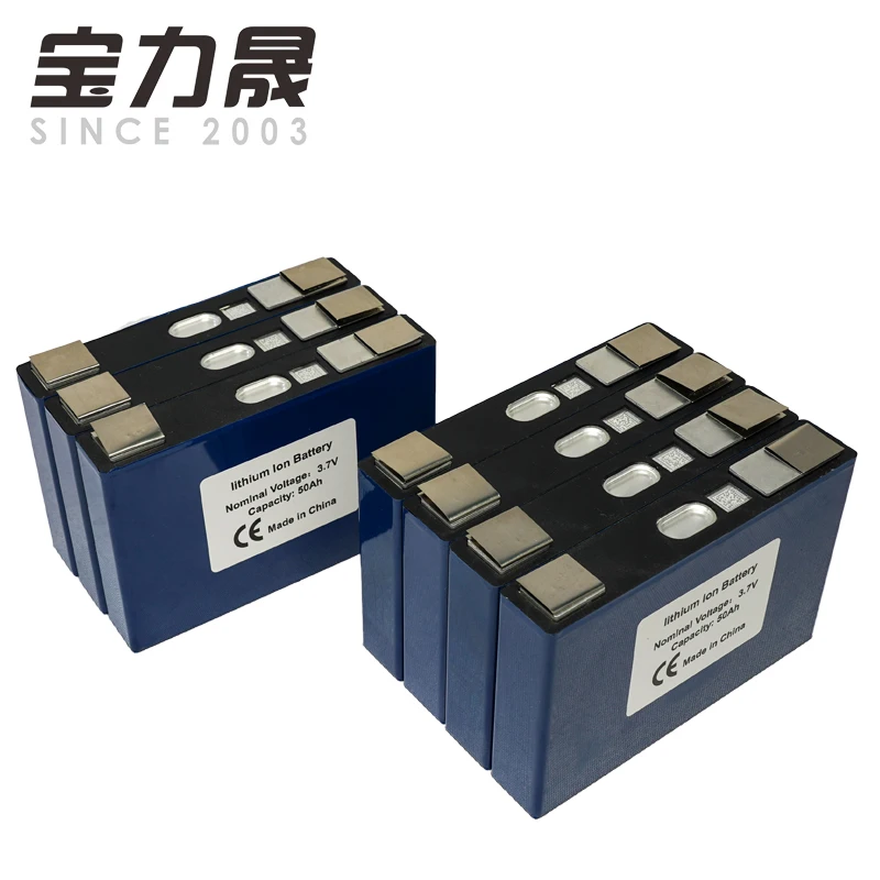 2020 новый 7 шт Высокое качество NCM 3 V 50Ah 1000 раз жизненный цикл призматическая ячейка