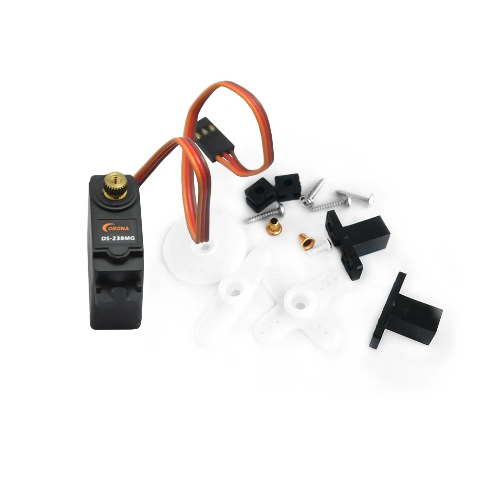 цифровой сервопривод corona ds238mg мет