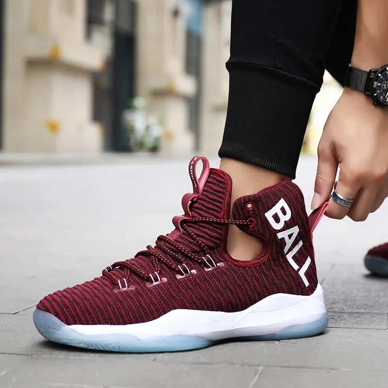 Спортивная обувь мужские кроссовки женская с высоким берцем Модные