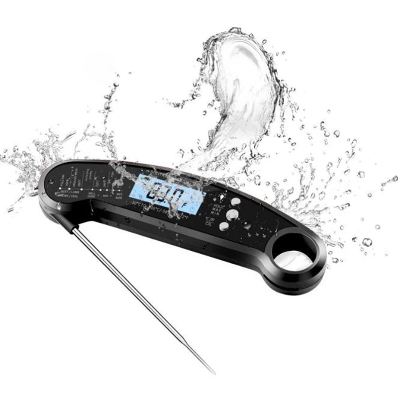 Лидер продаж Изысканные Еда цифровой кухонный термометр для мяса барбекю