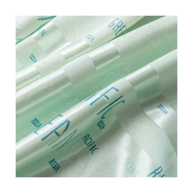 

Printed Semi-blackout Curtains Rental Apartment Balcony Living Room Bedroom Curtain