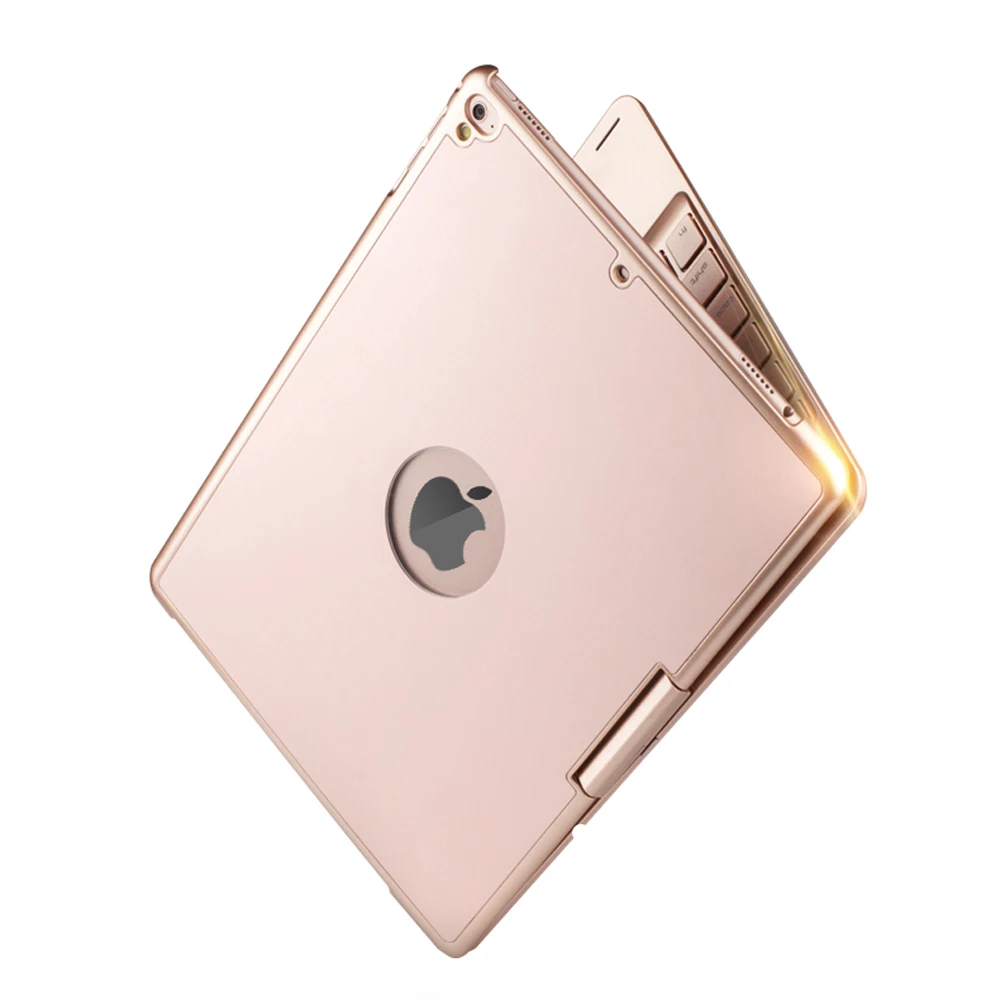 Поворотная bluetooth-клавиатура на 360 градусов, 7 цветов, чехол с подсветкой для Apple iPad Air 3 Pro 10,5 A1701 A1709