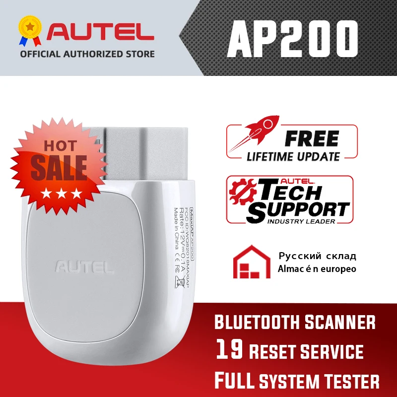 

Новинка Autel AP200 Bluetooth OBD2 сканер считыватель кодов полная система диагностический инструмент диагностический сканер PK MK808 easydiag ThinkDiag