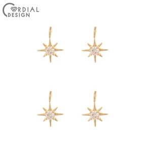 Сердечная конструкция 100 шт. 9*12 мм, Фурнитура для бижутерии, изготовление сережекCZ подвескиручная работаювелирные изделия аксессуарыподвеска Ювелирная фурнитура Компоненты