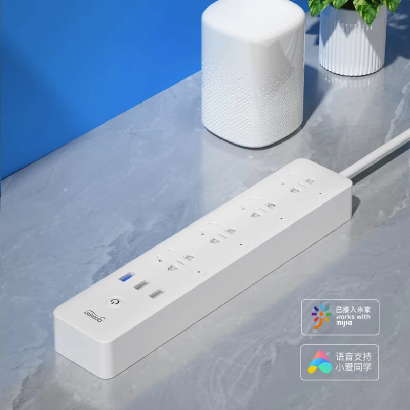 Смарт-удлинитель Youpin Gosund CP5WIFI голосовое управление дистанционное через