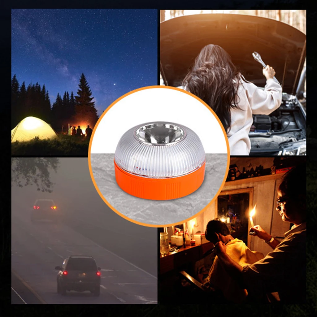 Магнитный Автомобильный аварийный светильник мигающий придорожный маячок