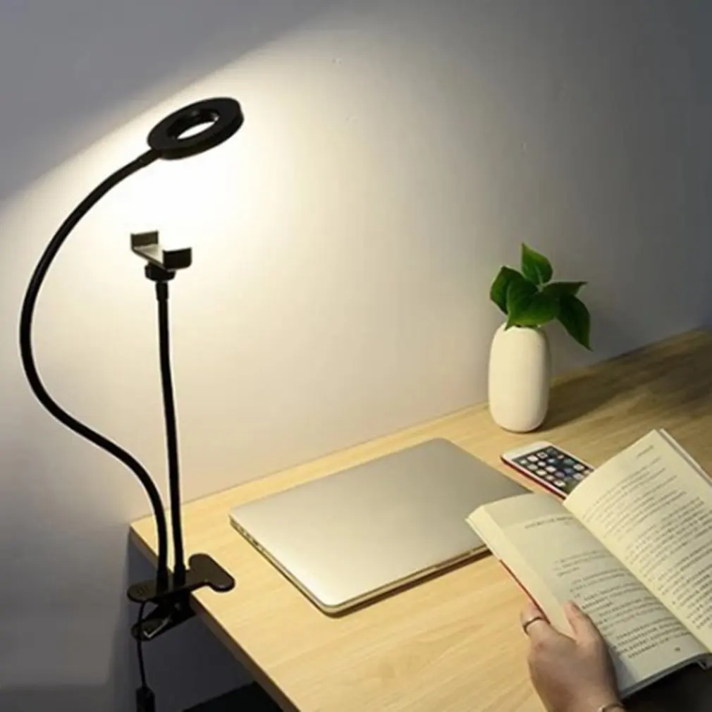 Кольцевая Светодиодная лампа для селфи кольцевой светильник телефона видео