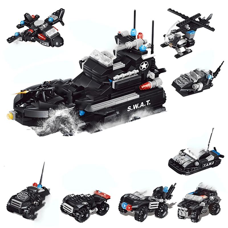 493 шт. Детский конструктор Городская полиция | Игрушки и хобби