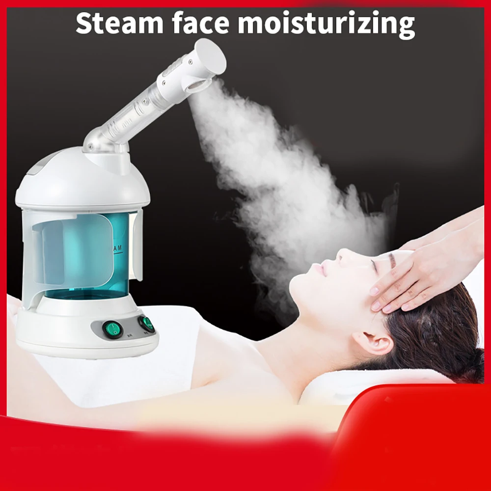 

Hot Mist Facial Steamer Face Moisturizer Humidifier Steaming Skin Ozone Sterilization Aromatherapy Care Face Sprayer