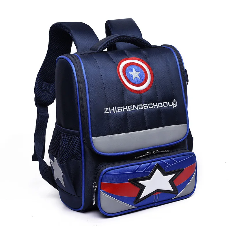 Famous brand cartoon print children's school backpacks Large capacity kids travel backpack. Waterproof school bag for boys girls