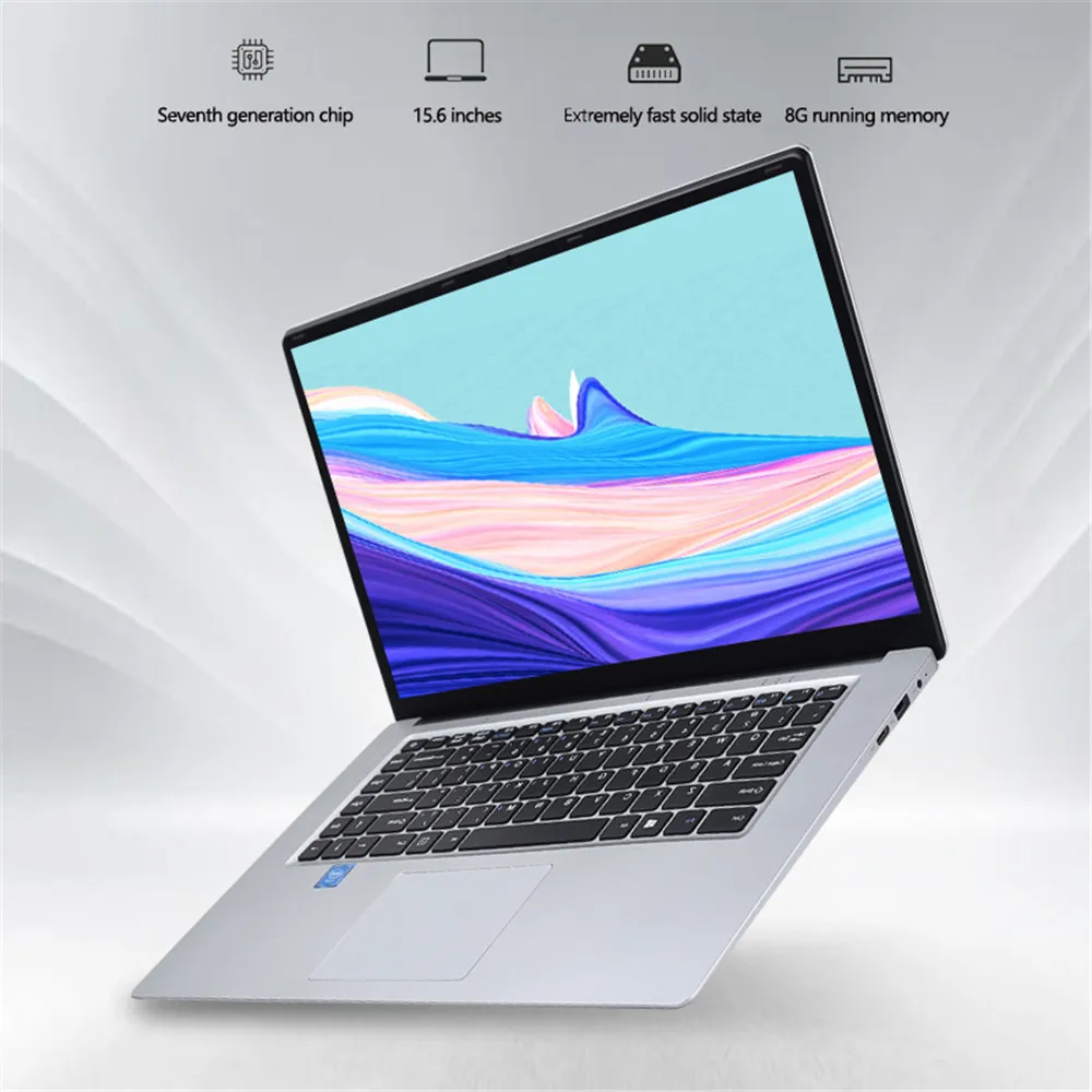 Ноутбук 15 дюймов с 8 Гб ОЗУ 1 ТБ 512G 256G 128G SSD ноутбук Intel четырехъядерный нетбук для студентов ультрабук с ОС Win10