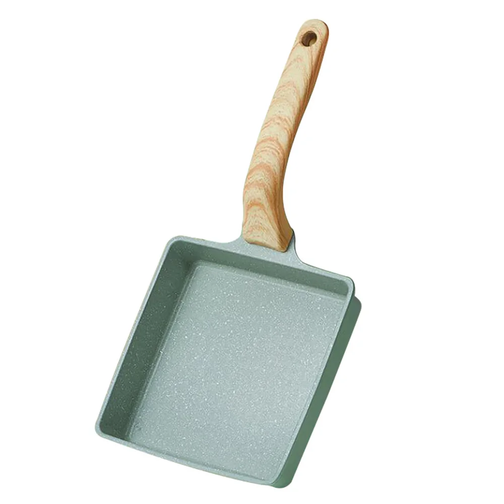 

1 шт. практичная квадратная сковорода для кухни (светло-зеленая)