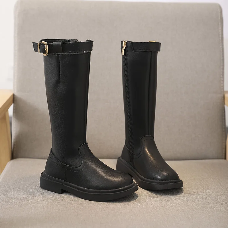 Новинка сезон осень-зима ботинки принцессы для больших мальчиков и девочек