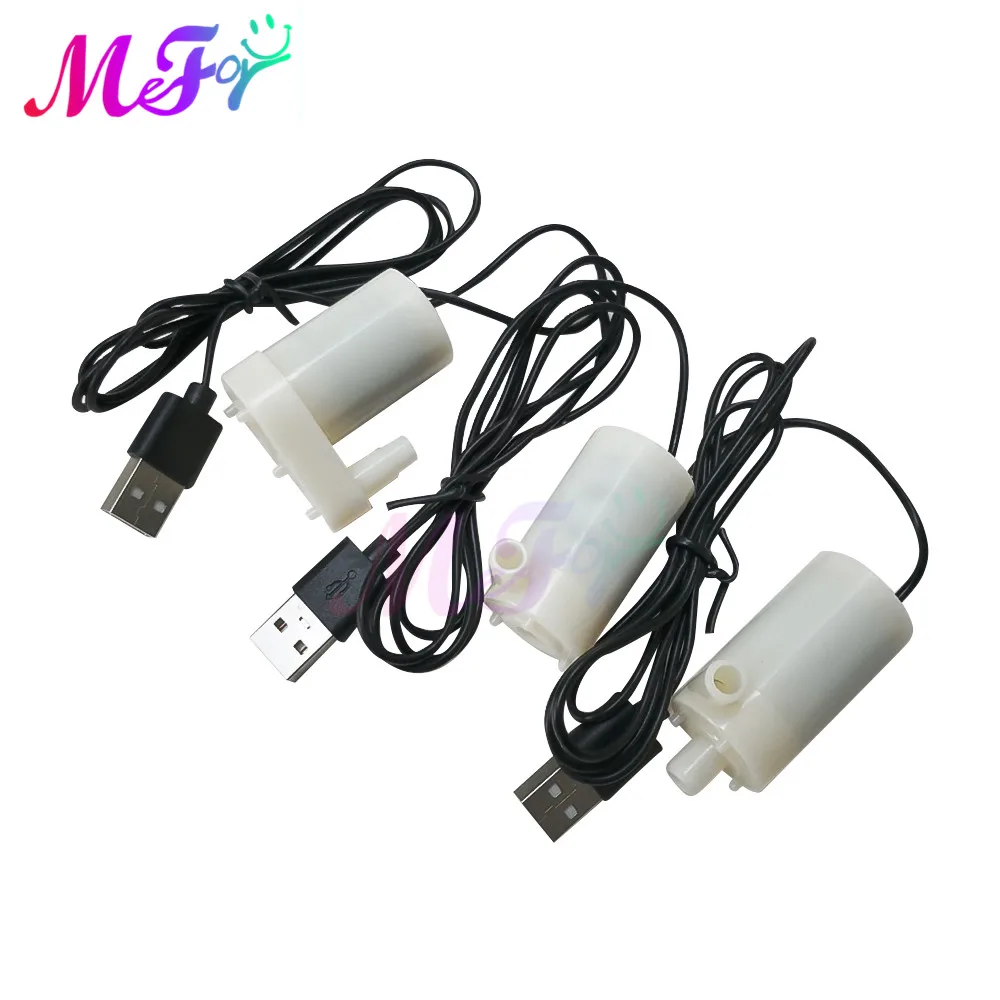 DC 2.5 3V 4V 5V 6V 1MUSB Low Noise Brushless Motor Pump120L/H Mini Micro Submersible Water Pump For Diy Kit Outdoor Tool 2.5V-6V |