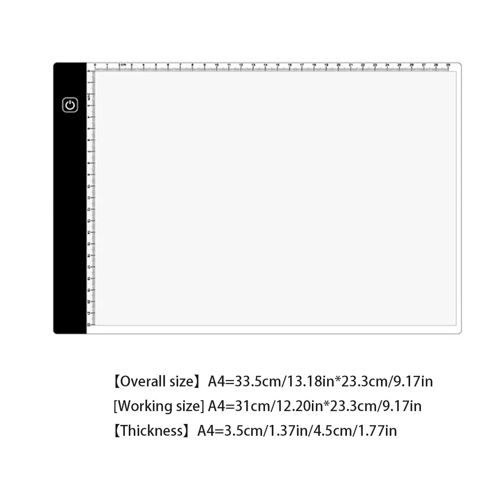 

LED Light Pad Portable Light Pad Tracing Light Table USB Powered Light Board Kit For Diamond painting Students Artists Drawing