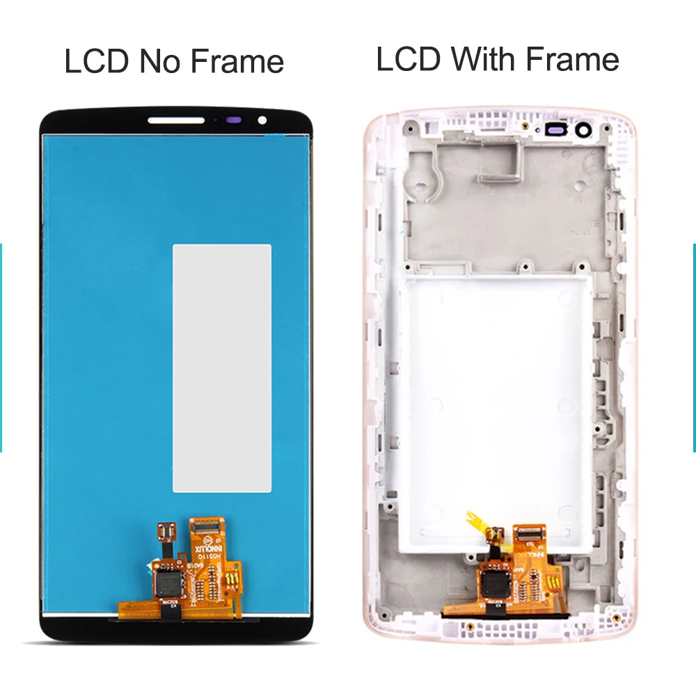 100% протестированный ЖК-дисплей 5 &quotD690 для LG G3 Stylus D690 D690N D693n D693 кодирующий