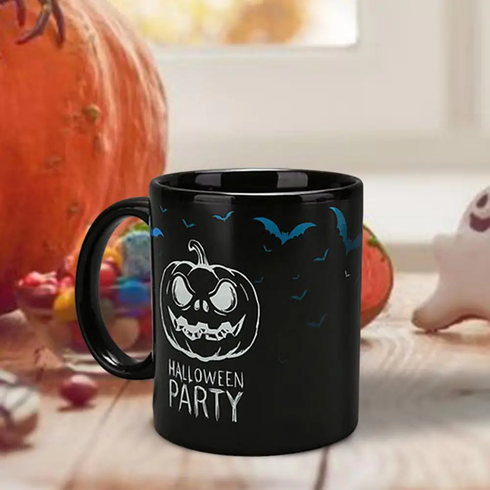 Волшебная танцевальная кружка на Хэллоуин со скелетом меняющая цвет волшебная