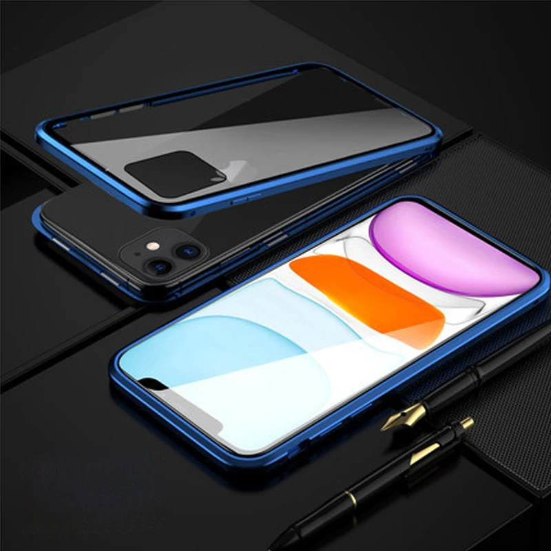BLUE Чехол для Телефона iphone 6, 8, iphone 11 pro max, xr, iphone x, s, iphone xs, iphone 7, чехол для iphone 6 s, чехол, Coque, Fundas, защитный чехол для мобильного телефона - Цвет: BLUE