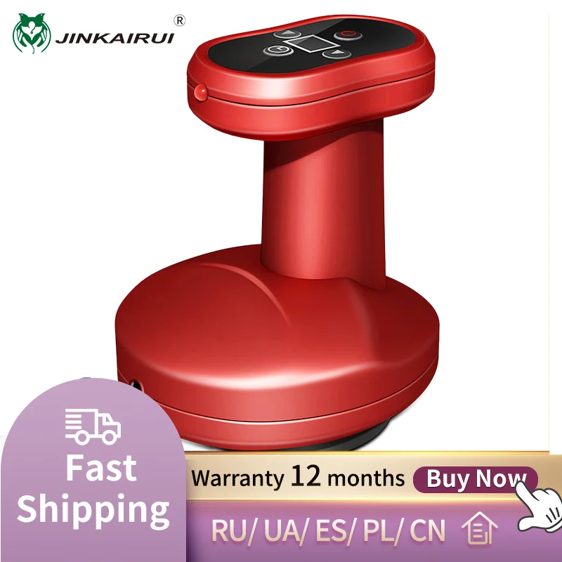 Электрический массажный ЖК-дисплей массаж скребком гуаша EMS массажер для тела