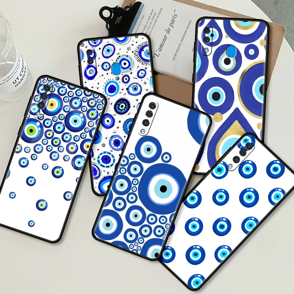 

Soft Case For Samsung Galaxy A51 A12 A52 A21s A71 A50 A10 A70 A30 A20e A20s A40 A10s Funda Eye Painting Phone Cover
