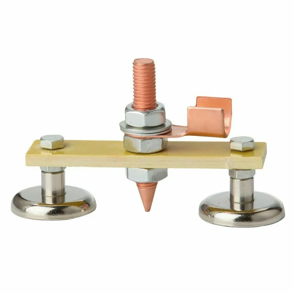 

35mm Double Welding Ground Clamp Support Clamp Holder Fixture Practical New