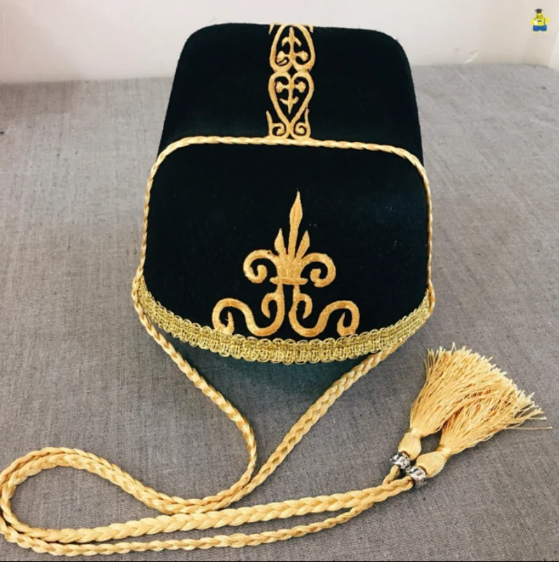 Китайская древняя шапка ханьфу для мужчин династии Мин официальная черная