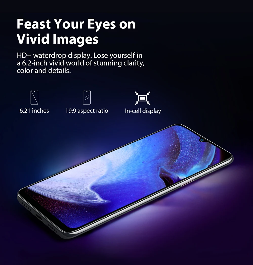 Blackview A80 Quad сзади Камера Octa Core 2 Гб + 16 мобильный телефон 6 21 &quotincell 4200 мА/ч 4G