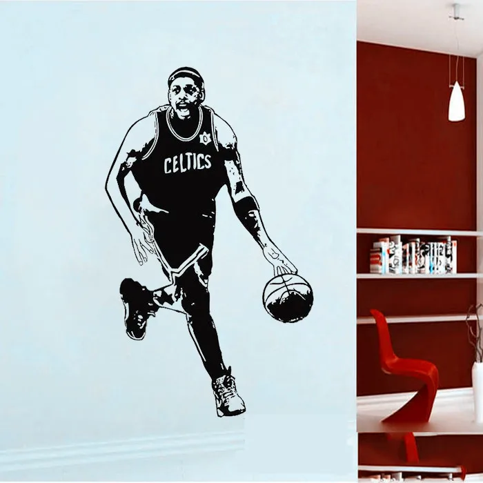 

Paul Pierce Wall Art Stickers Decal Decor Vinyl Poster Mural removeable Custom DIY Kids gift