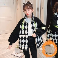 girls babys kids coat jacket outwear 2022 cool thicken spring autumn cotton sport overcoat%c2%a0teenagers tracksuit sport childrens