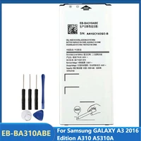 original replacement phone battery eb ba310abe for samsung galaxy a3 2016 edition a310 a5310a rechargable batteries 2300mah
