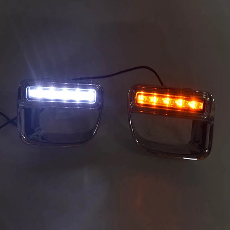 Автомобильный дневной ходовой светильник светодиодный DRL противотуманная фара
