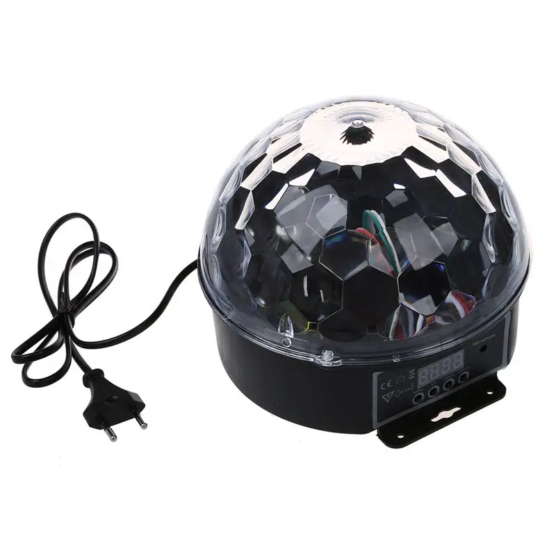 DMX512 осветительная сцена DJ лампочка для дискотеки LED RGB лампа хрустальный шар