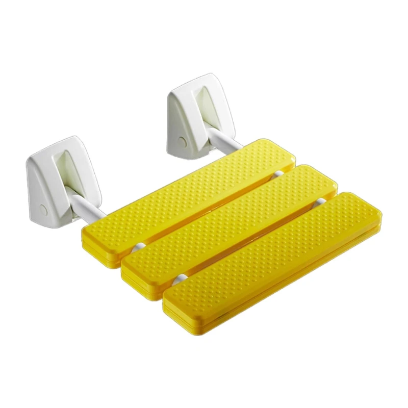 

K1KB Wall Mounted Shower Seat Bathroom Shower Folding Seat Folding Beach Bath Shower Stool Toilet Shower Chair