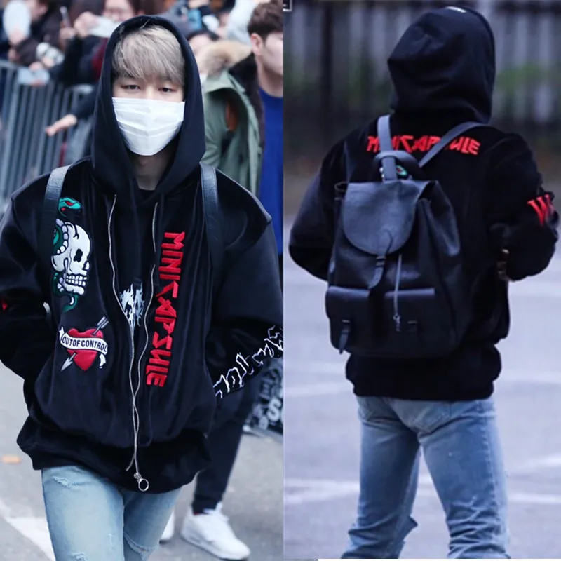 Kpop Bangtan Boys JIMIN тот же абзац вышитая Золотая Бархатная бейсбольная форма модная