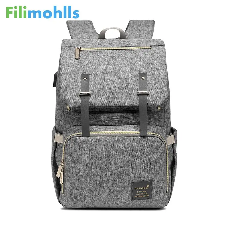 Модная вместительная сумка для детских подгузников кошелек многофункциональный