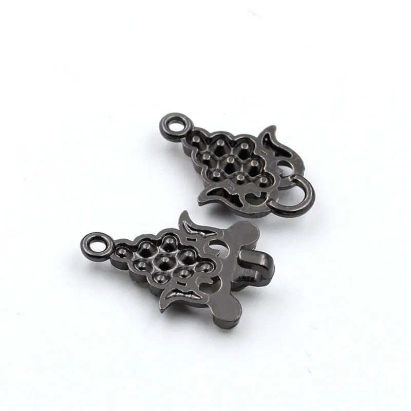 5 пар высококачественные меховые пряжки для шубы норковые пуговицы