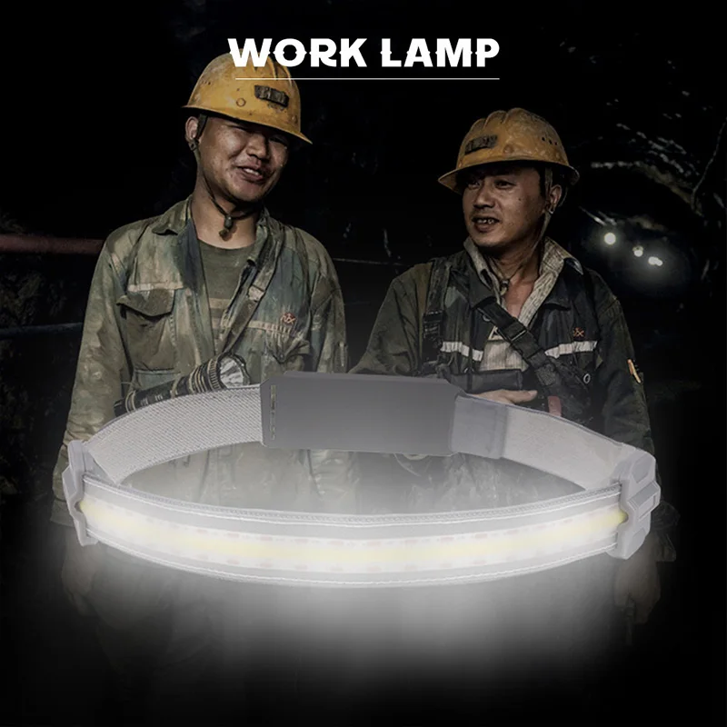 

Hi-Beam рабочий светильник супер яркий ремень Батарея приведенный в действие Водонепроницаемый COB светодиодный светильник для активного отды...