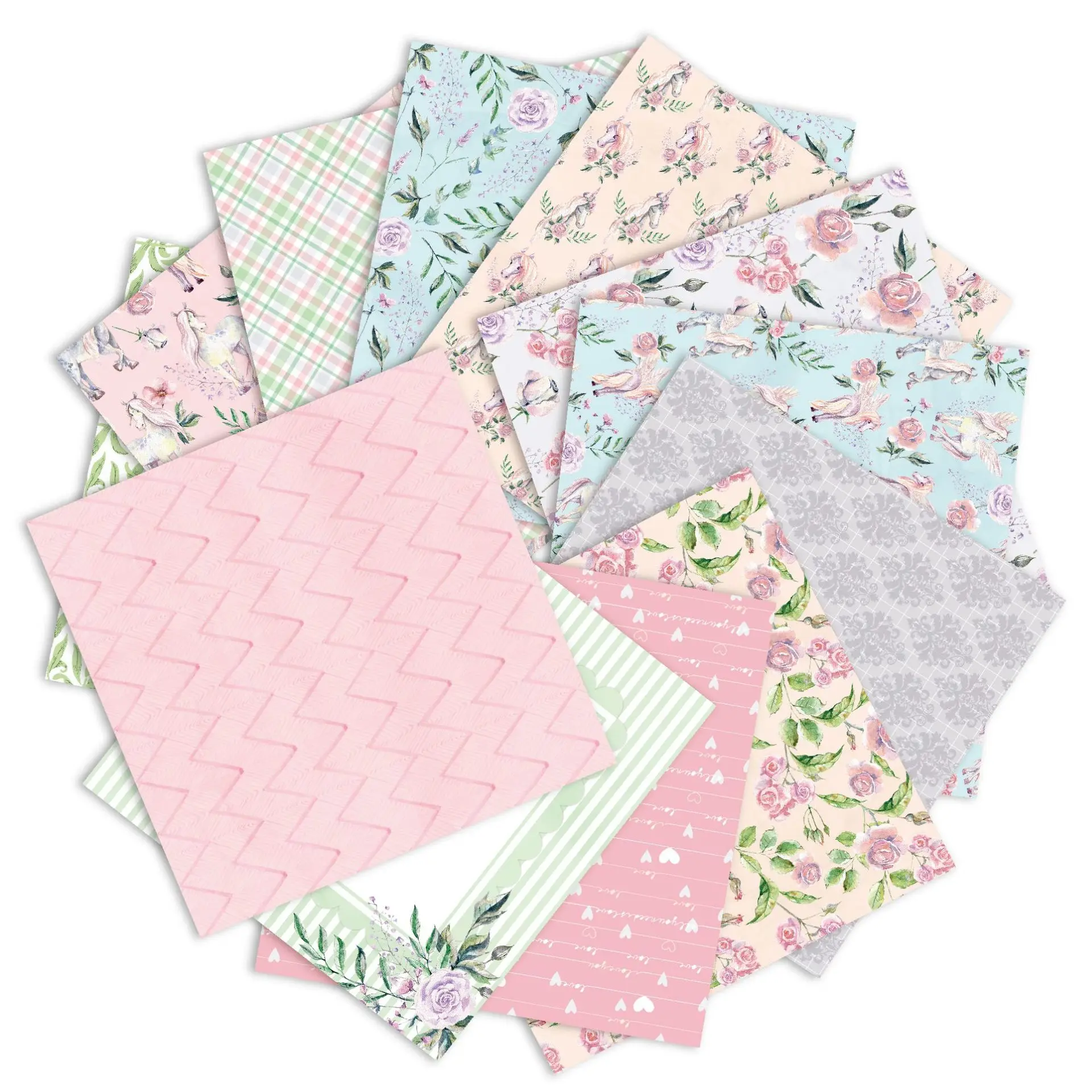 24 шт./лот розовая ретро-бумага для скрапбукинга альбома дневника подарка