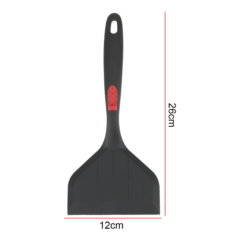 

Frying Pan Food Lifters Cooking Utensils Beef Egg Scraper Pizza Shovel Non-stick Kitchen Cooking Tool Silicone Turner