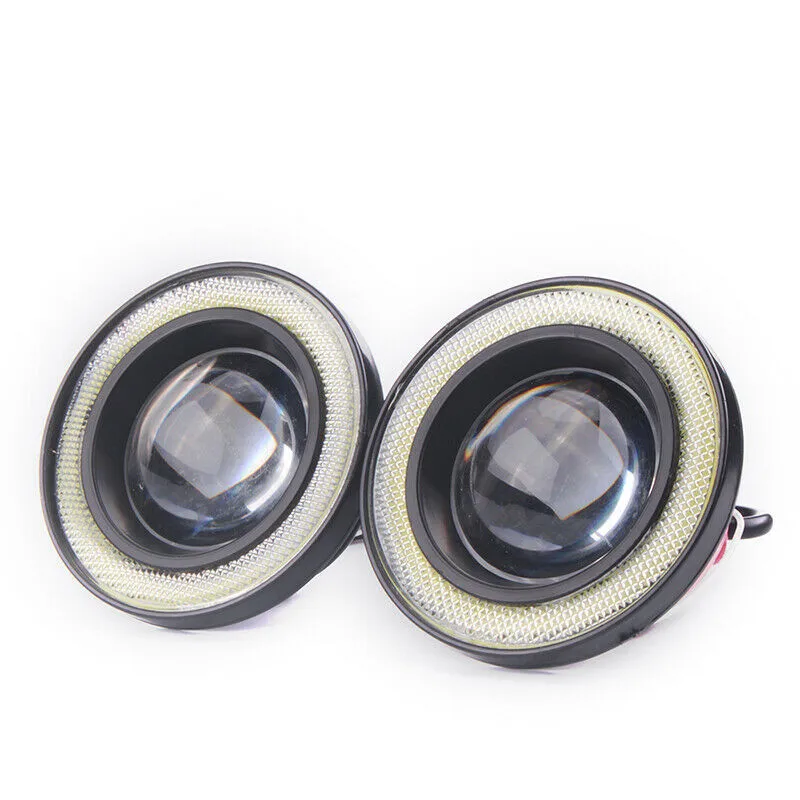 

Halo Ring Angel Eyes Fog Light High Power LED Lamps 2pcs Replacement Round
