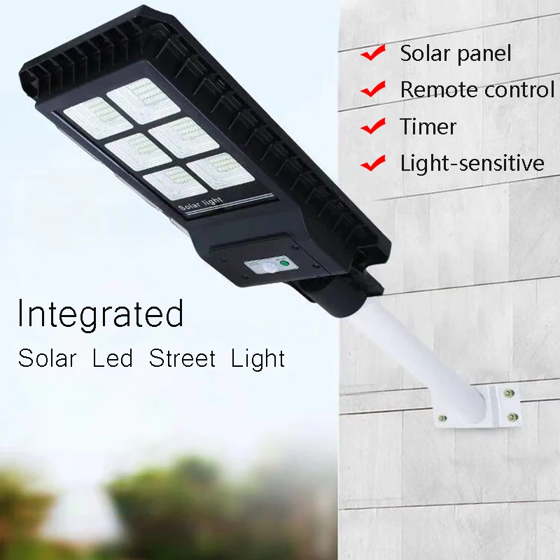 Высокая мощность открытый светодиодный Солнечный настенный светильник IP65